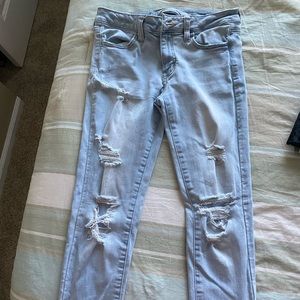 American Eagle Distressed Skinny Jeans